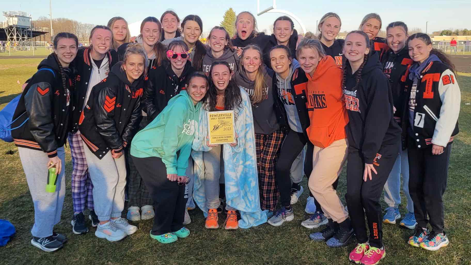 Tecumseh girls track wins Fowlerville Early Season Open | The Tecumseh ...